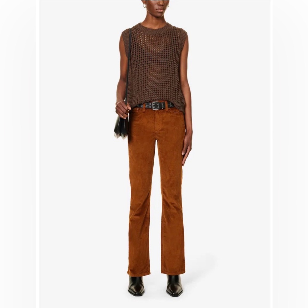Rag & Bone Women’s Peyton Corduroy Bootcut Mid-Rise Pants Size 29 NWT MSRP$245
